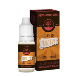 CBD E-Liquid Plant of Life Mango Kush 10 ml. 5%