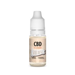 CBD E-Liquid Plant of Life Sour Diesel  10 ml.  1%