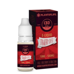 CBD E-Liquid Plant of Life Strawberry Diesel 10 ml. 5%