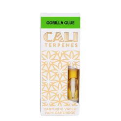 Alternative view of CBD  Cartridge Cali Terpenes Tip 90 % 1 ml. Gorila Glue