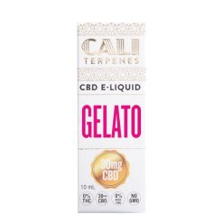 Alternative view of CBD E-Liquid Cali Terpenes Gelato 10 ml. 30 mg,